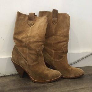 Michael Kors Suede Leather Boots